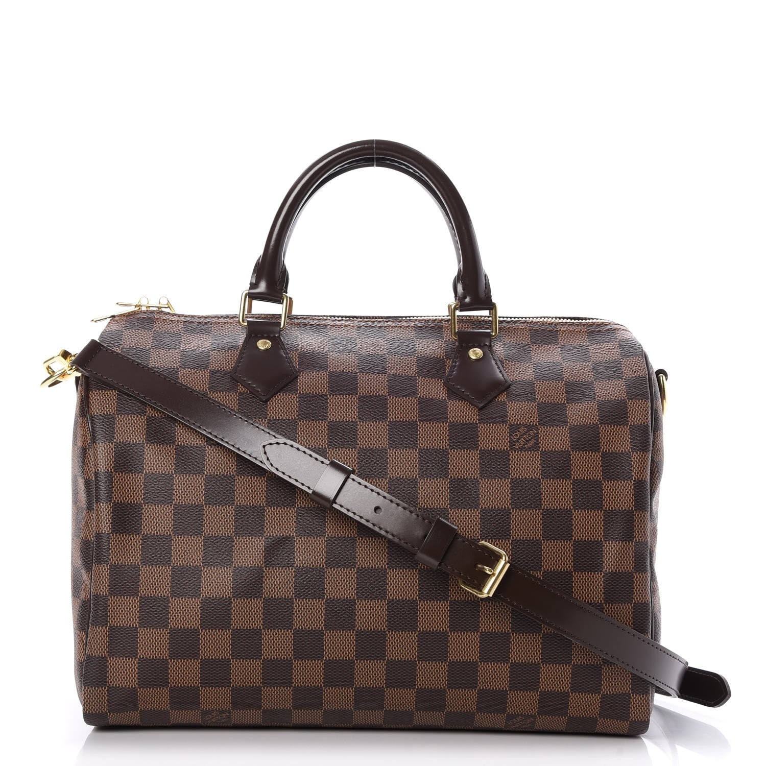 Louis Vuitton Damier Ebene Speedy Bandouliere 30 1 of 9
