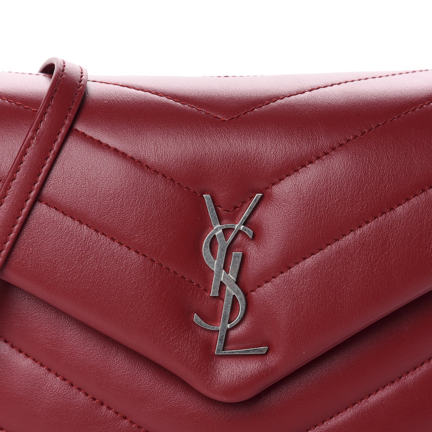 Calfskin Y Quilted Monogram Toy Loulou Crossbody Bag New Lipstick