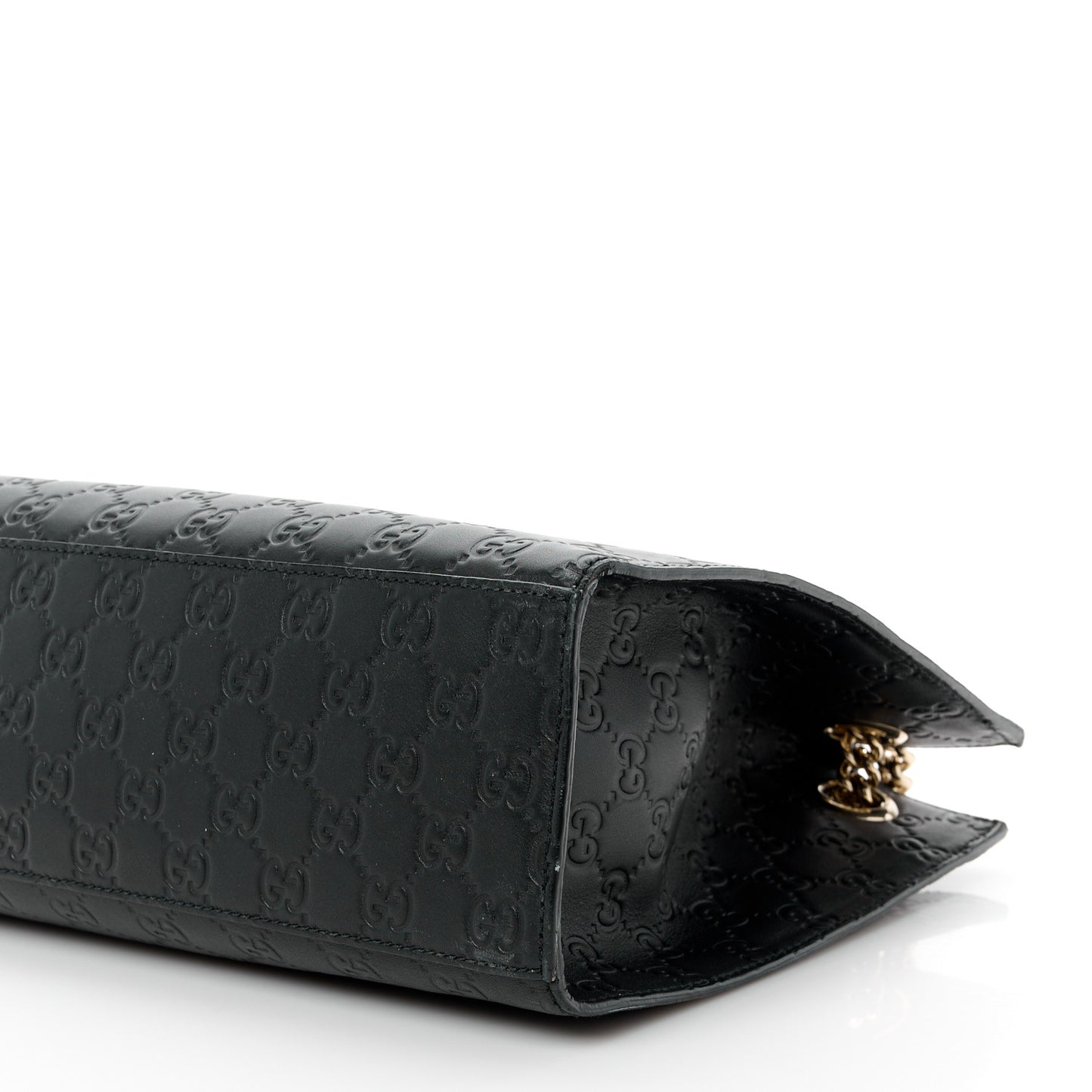 Guccissima Large Emily Chain Shoulder Bag Black