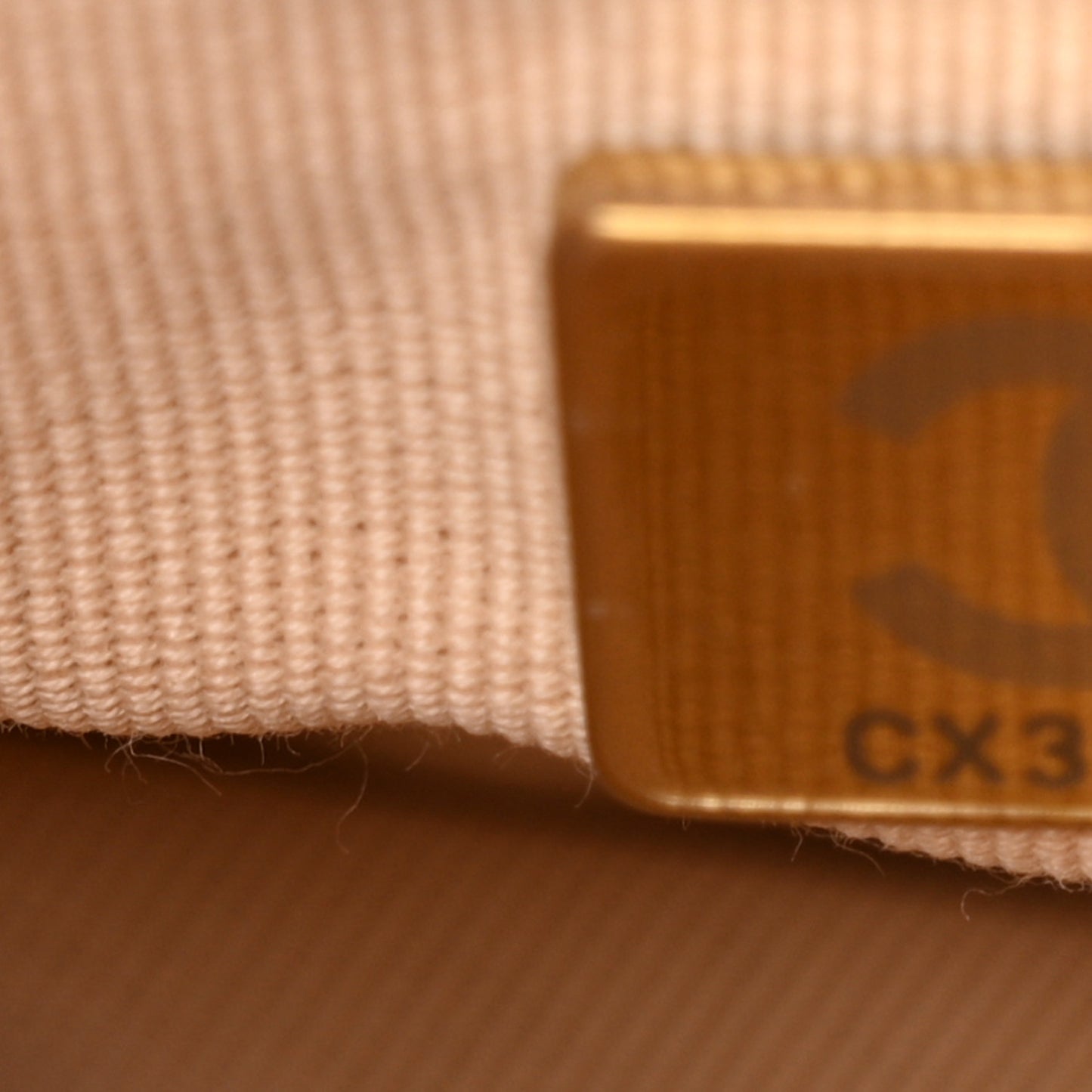 Shiny Aged Calfskin Quilted Nano Kelly Shopper Beige