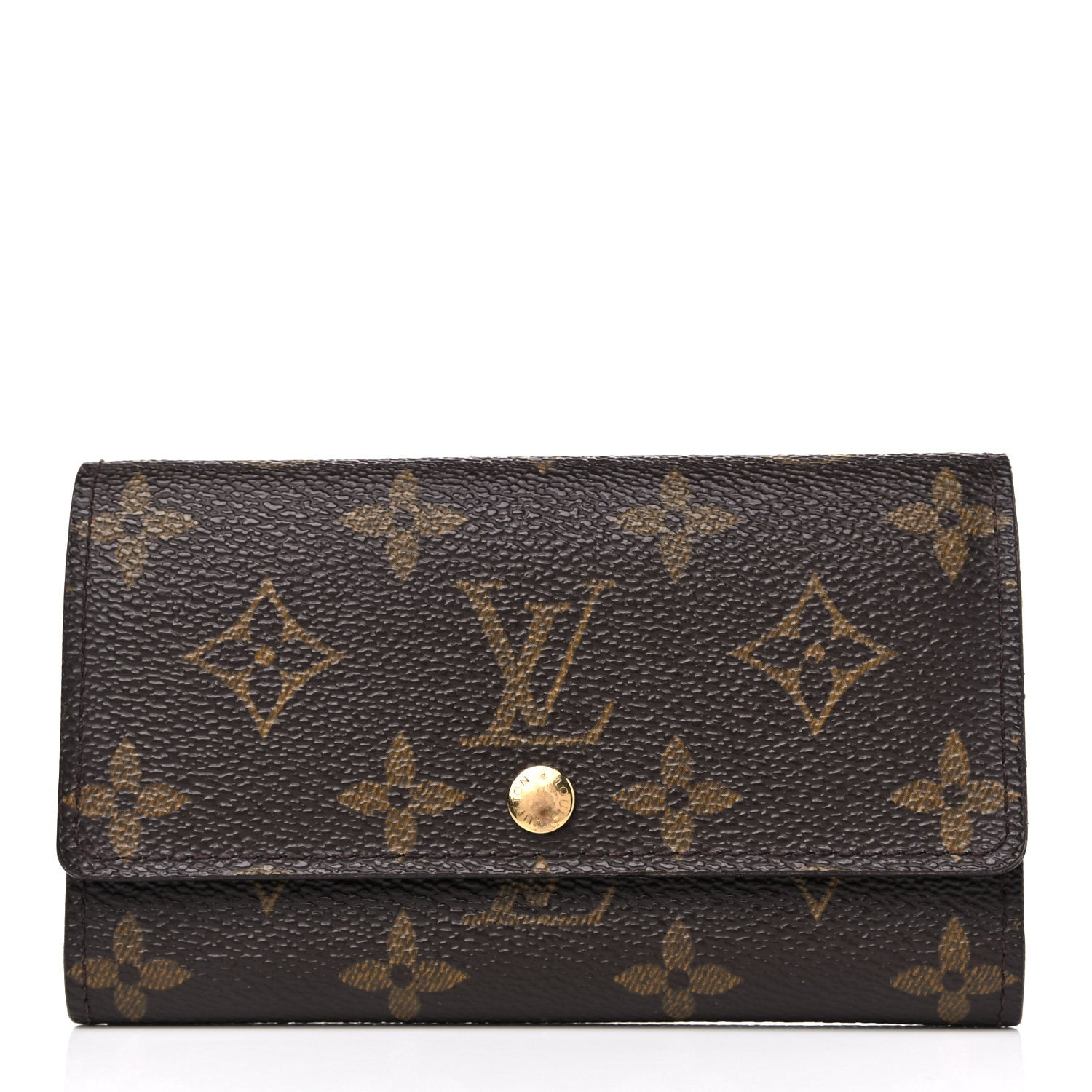Louis Vuitton Monogram Porte-Monnaie Tresor Wallet 1 of 10