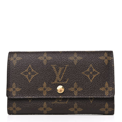 Louis Vuitton Monogram Porte-Monnaie Tresor Wallet 1 of 10