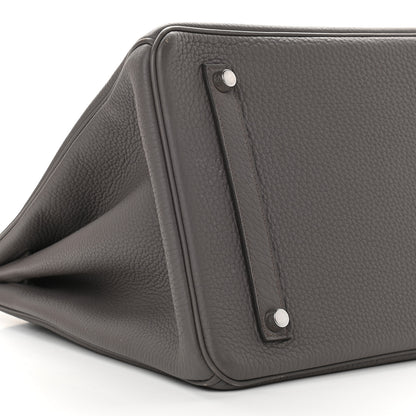 Hermes Togo Birkin 35 Etain 8 of 10