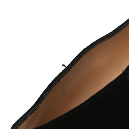 Christian Louboutin Veau Velours Metallika 100 Ankle Boots 37.5 Black 10 of 12