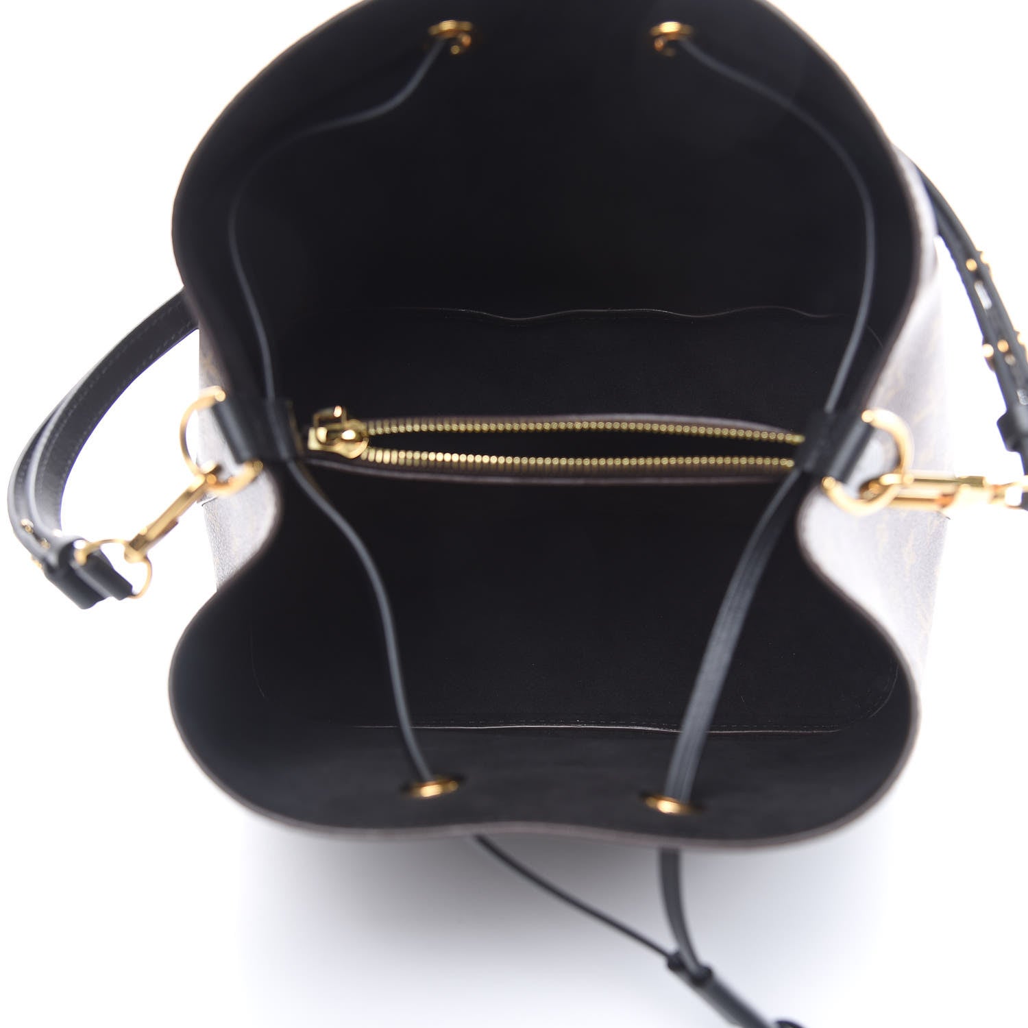 Louis Vuitton Monogram Neonoe MM Black 5 of 8