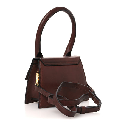 Jacquemus Smooth Calfskin Le Chiquito Moyen Dark Brown 3 of 9