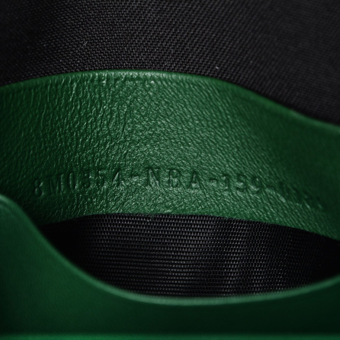 Nappa Micro Baguette Verde