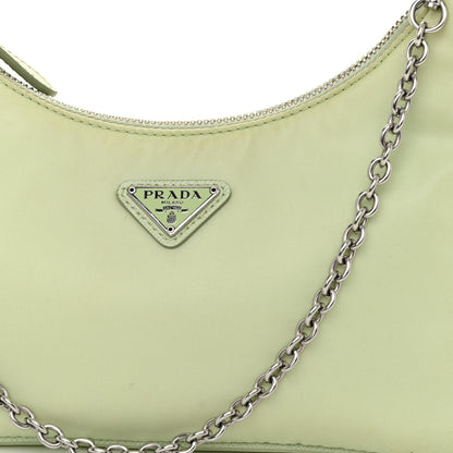 Prada Re-Nylon Saffiano Re-Edition 2005 Shoulder Bag Acqua 7 of 10