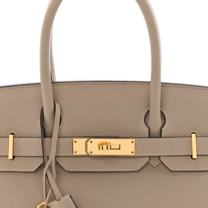 Hermes Togo Birkin 30 Gris Tourterelle 8 of 10