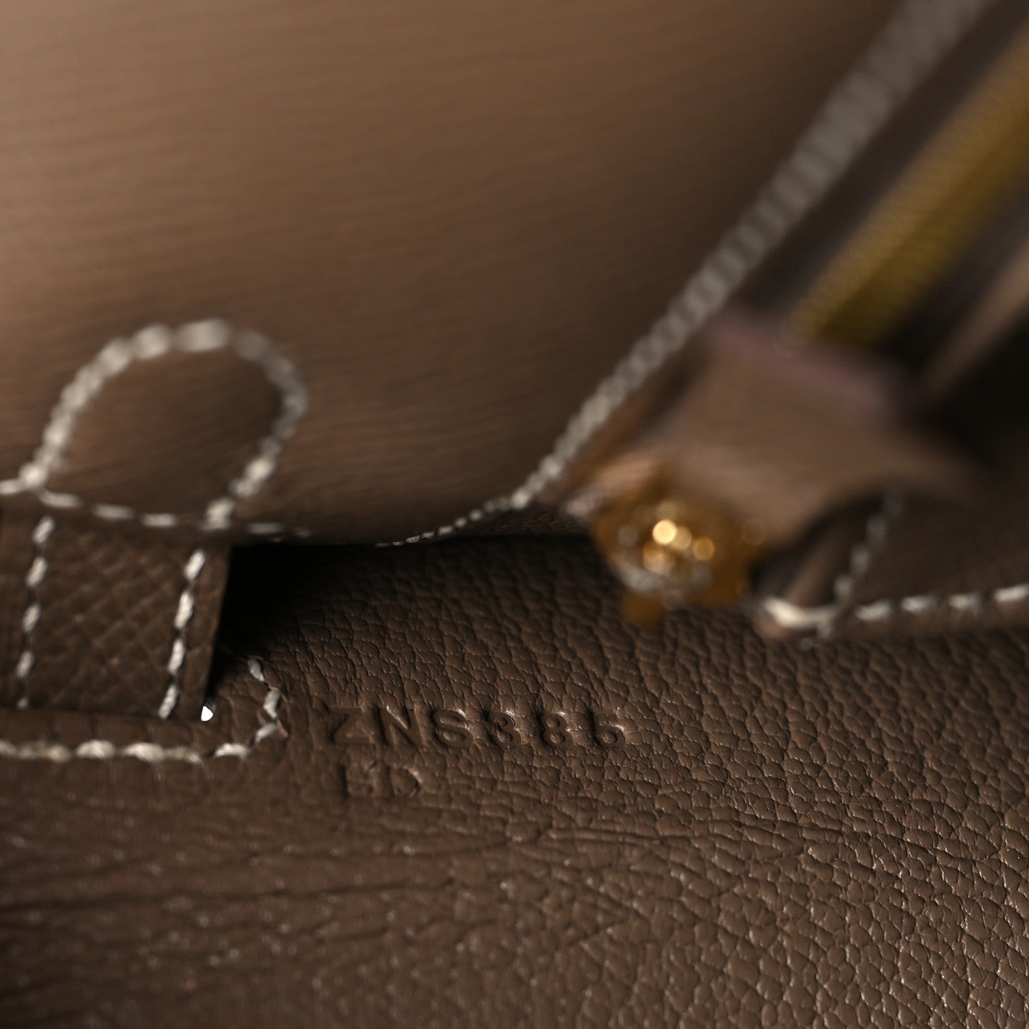 Hermes Epsom Kelly Sellier 25 Etoupe 7 of 13