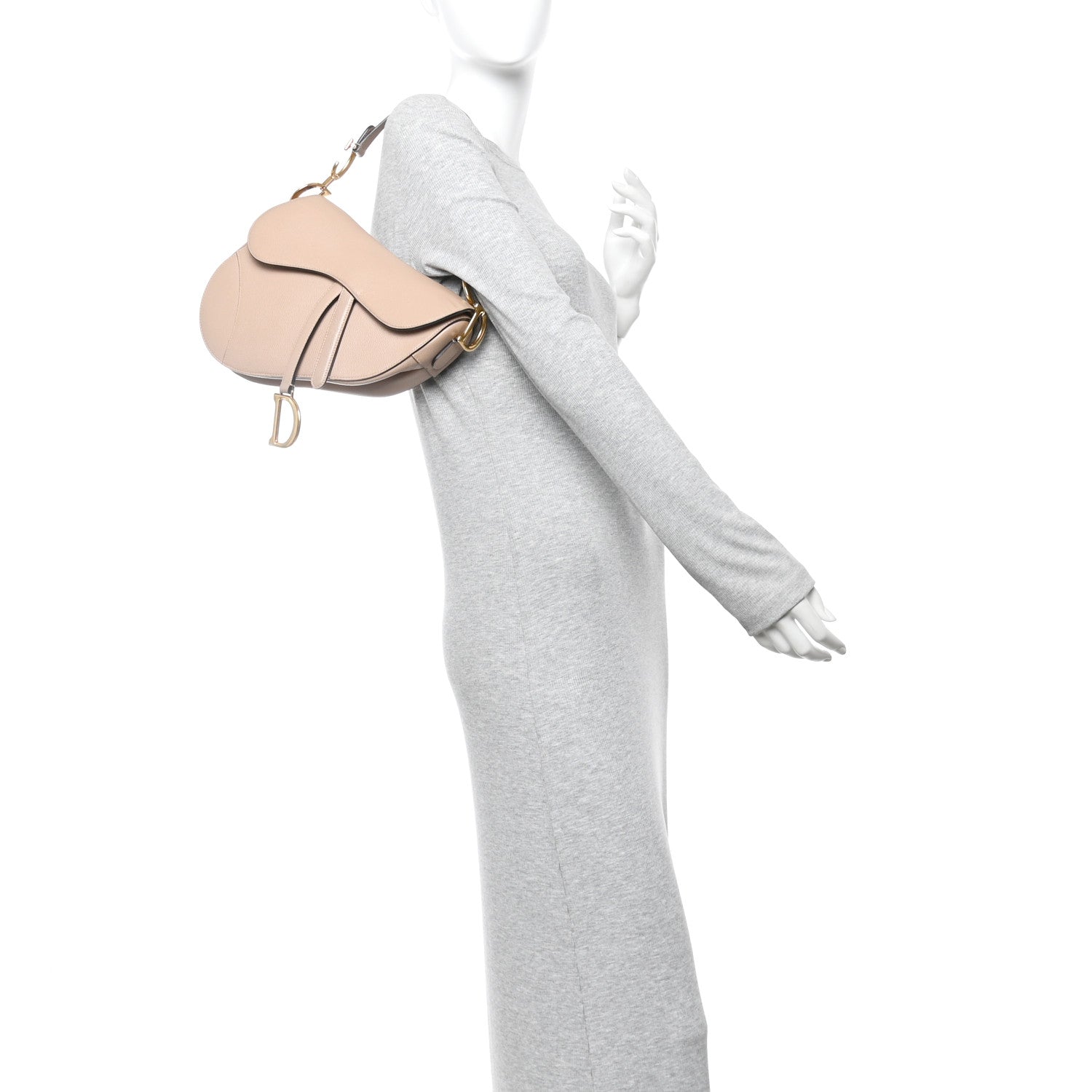 Christian Dior Grained Calfskin Saddle Bag Fard 2 of 9
