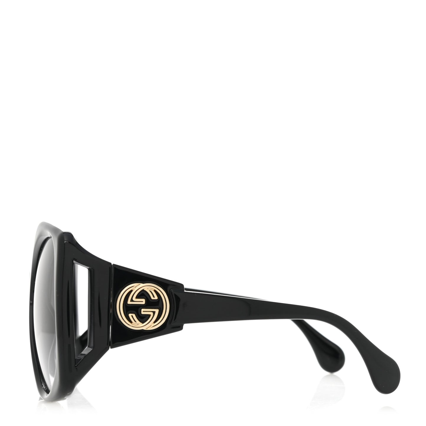 Round Sunglasses GG0875S Black