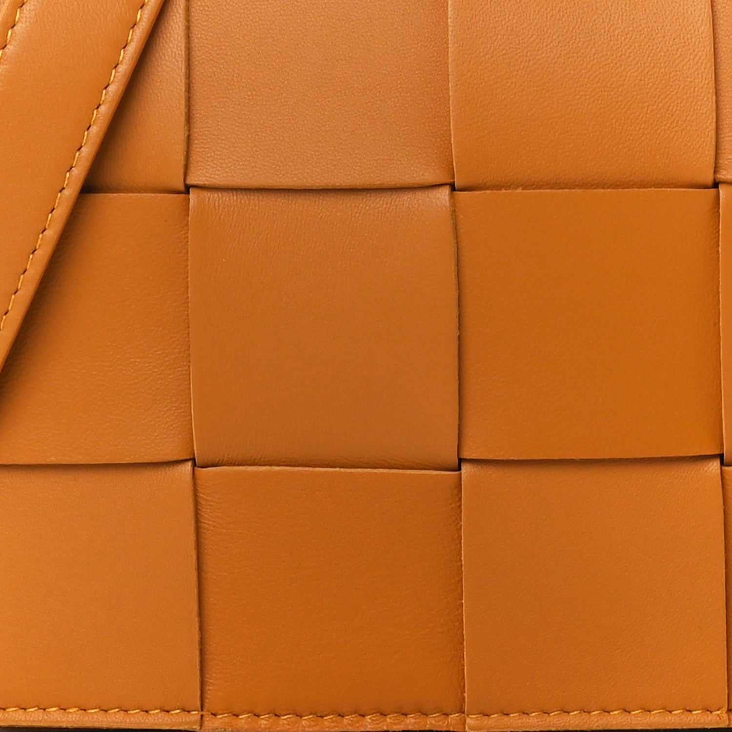 Bottega Veneta Lambskin Maxi Intrecciato Cassette Crossbody Bag Cob 9 of 11