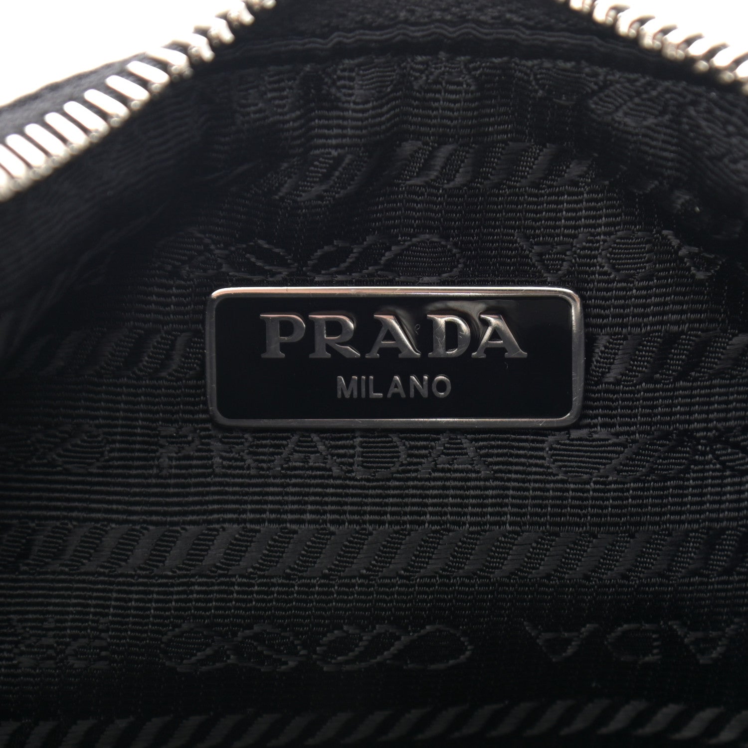 Prada Nylon Re-Edition 2005 Shoulder Bag Black 7 of 12