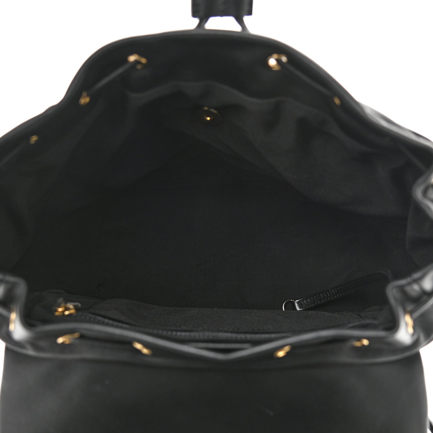 Calfskin Quilted Large Urban Spirit Backpack Black