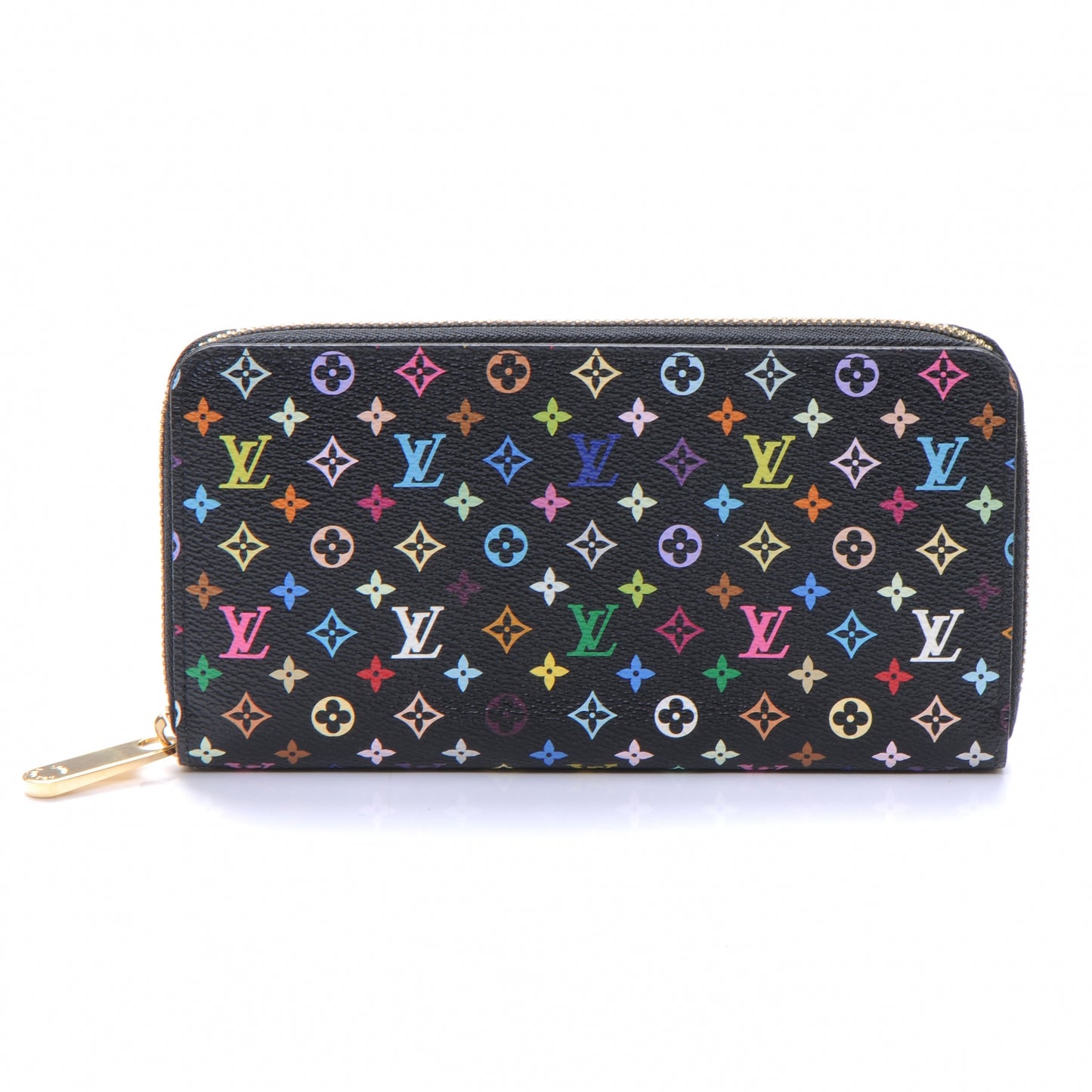 Monogram Multicolor Zippy Wallet Black