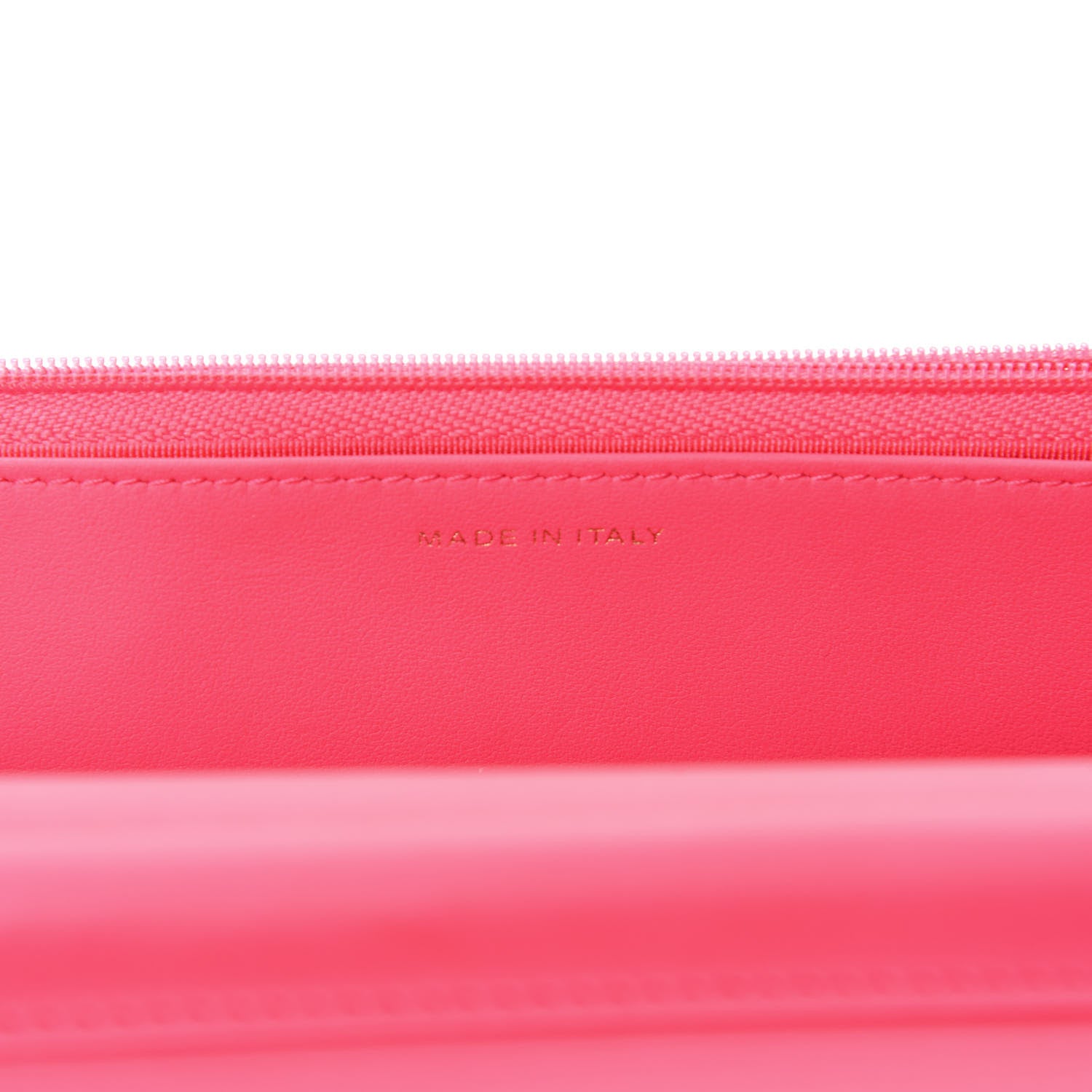 Chanel Patent Calfskin Quilted Wallet On Chain WOC Pink 9 of 11