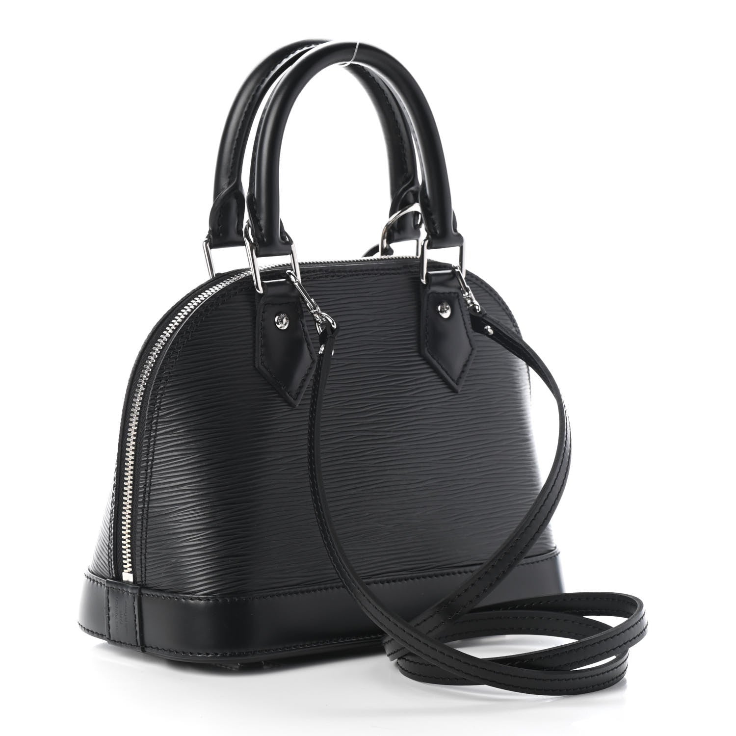 Louis Vuitton Epi Alma BB Black 3 of 9