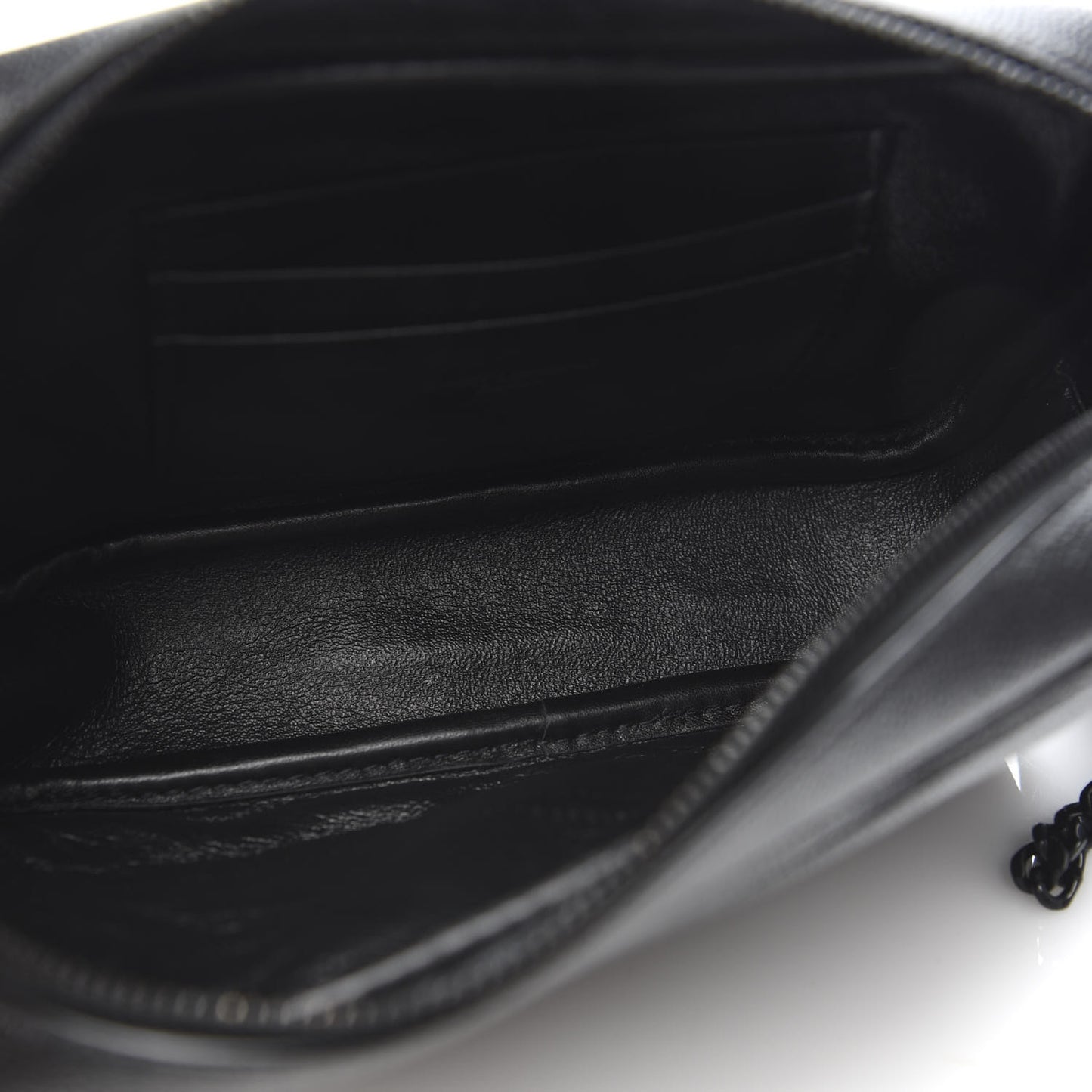 Grain De Poudre Matelasse Monogram Mini Lou Camera Bag Black