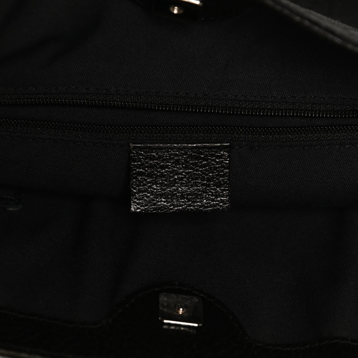 Gucci Monogram Medium Eclipse Shoulder Bag Black 6 of 13