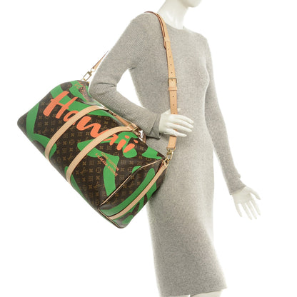 Louis Vuitton Monogram Tahitienne Hawaii Keepall Bandouliere 50 2 of 6
