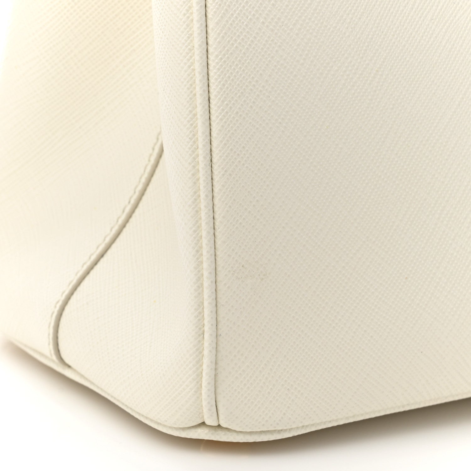 Prada Saffiano Lux Small Galleria Double Zip Tote White 10 of 12