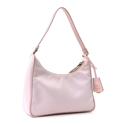 Prada Re-Nylon Saffiano Mini Re-Edition 2005 Bag Alabastro 3 of 10