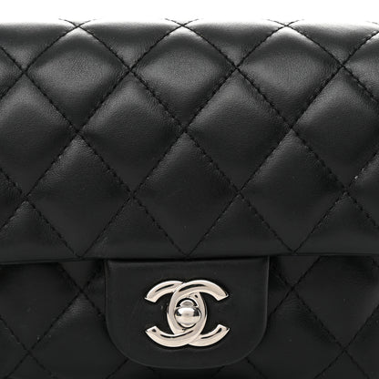 Chanel Calfskin Quilted CC Uniform Flap Belt Bag Black 9 of 16