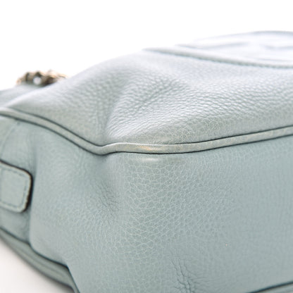 Gucci Pebbled Calfskin Small Soho Bowler Light Blue 8 of 12