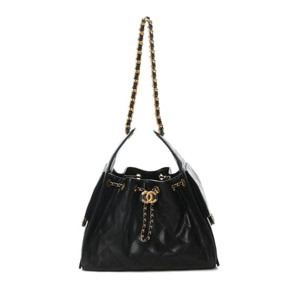 Chanel Caviar Quilted Small Chanel 25 Handbag Black 1 of 11