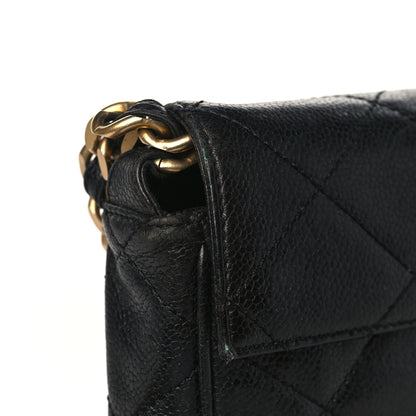 Chanel Caviar Quilted Medium Single Flap Black 11 of 17