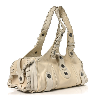 Chloe Calfskin Silverado Shoulder Bag Ivory 2 of 9