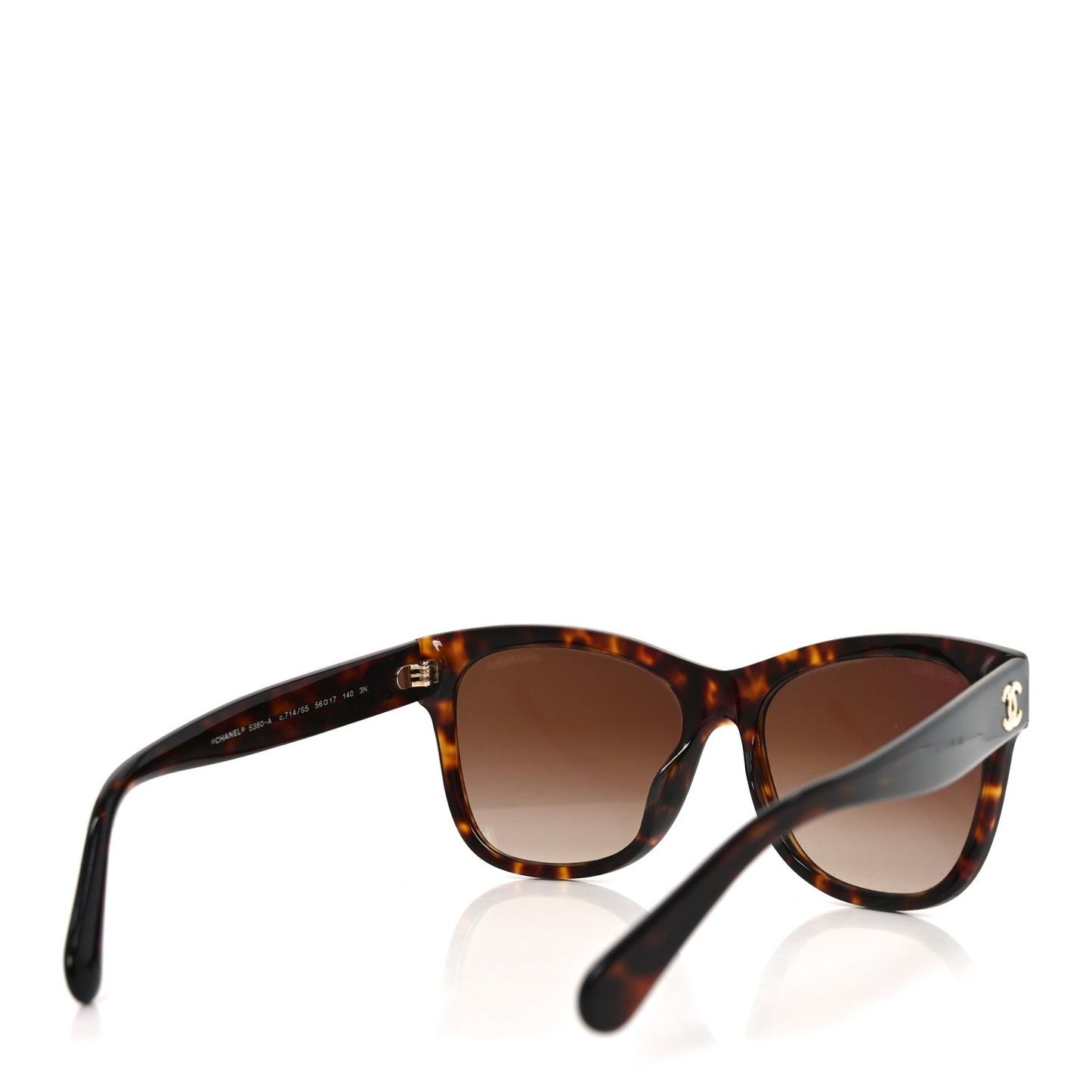Acetate Runway Square Sunglasses 5380-A Dark Tortoise