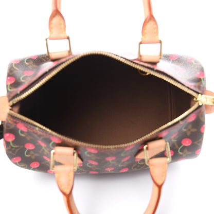 Louis Vuitton Monogram Cerises Speedy 25 5 of 12
