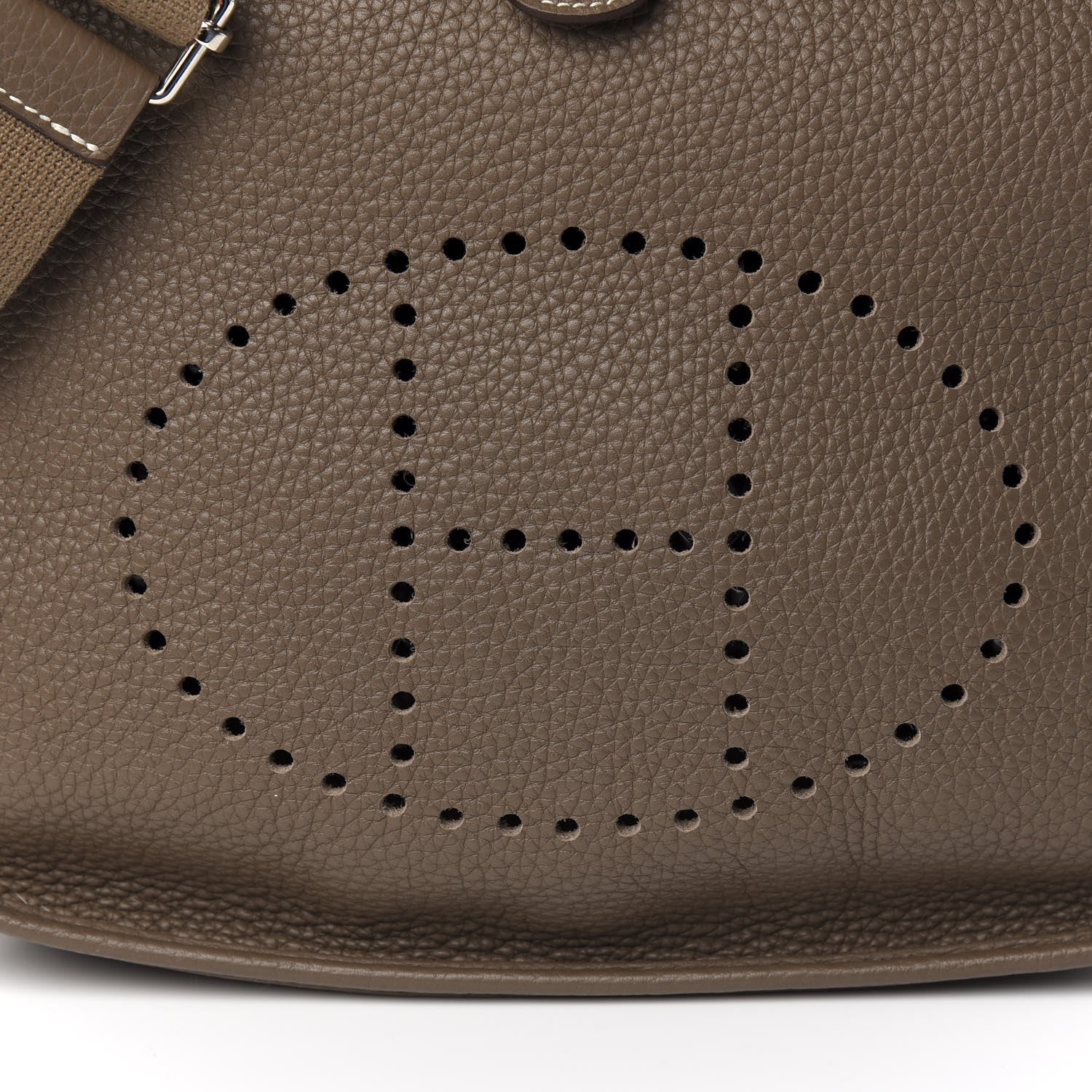 Hermes Taurillon Clemence Evelyne III PM Etoupe 5 of 10