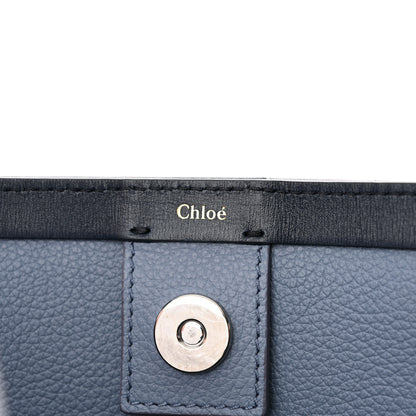 Chloe Calfskin Medium East West Sense Tote Shady Cobalt 7 of 14