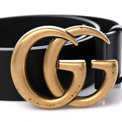 Gucci Calfskin Double G 40mm Belt 85 34 Black 6 of 6