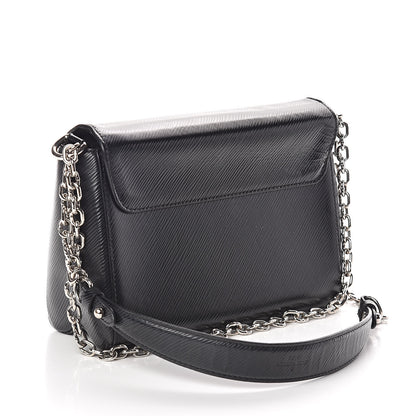 Louis Vuitton Epi Twist Shoulder Bag MM Black 3 of 9
