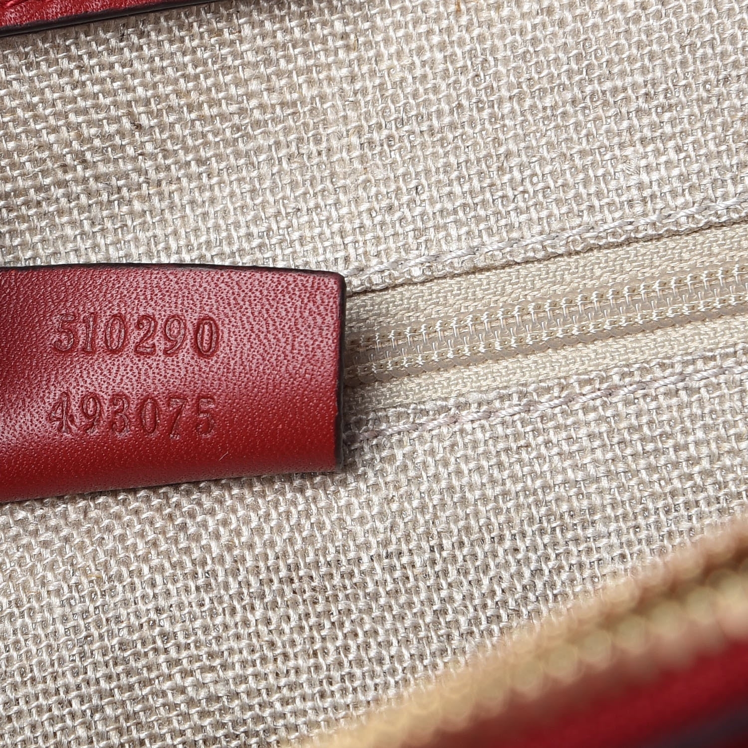 Gucci Soft Microguccissima Large Tote Red 8 of 10
