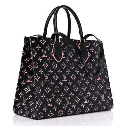 Louis Vuitton Monogram Fall for You LV Neo Onthego MM Black 3 of 8