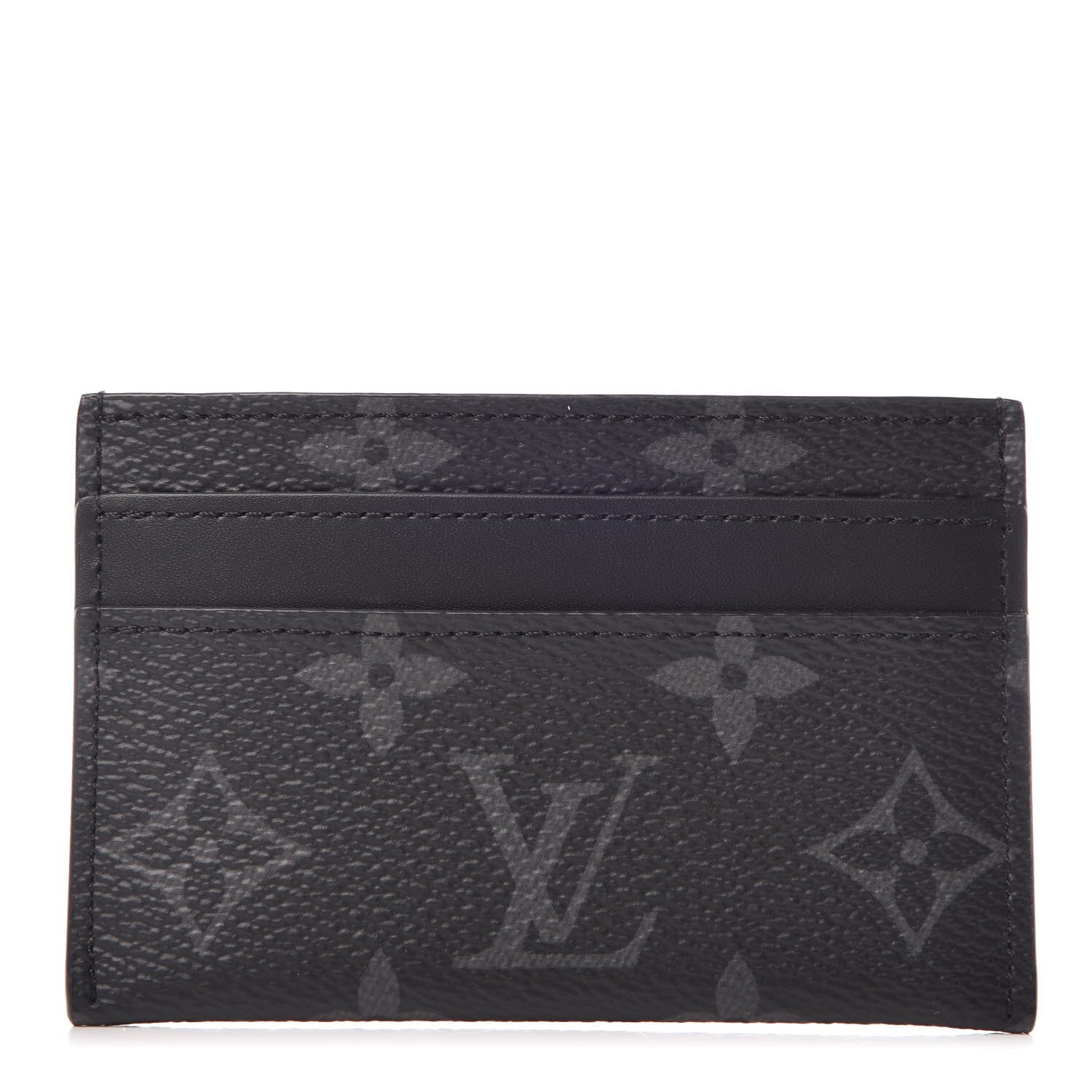 Louis Vuitton Monogram Eclipse Porte-Cartes Double Card Holder 1 of 7