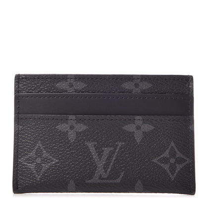 Louis Vuitton Monogram Eclipse Porte-Cartes Double Card Holder 1 of 7