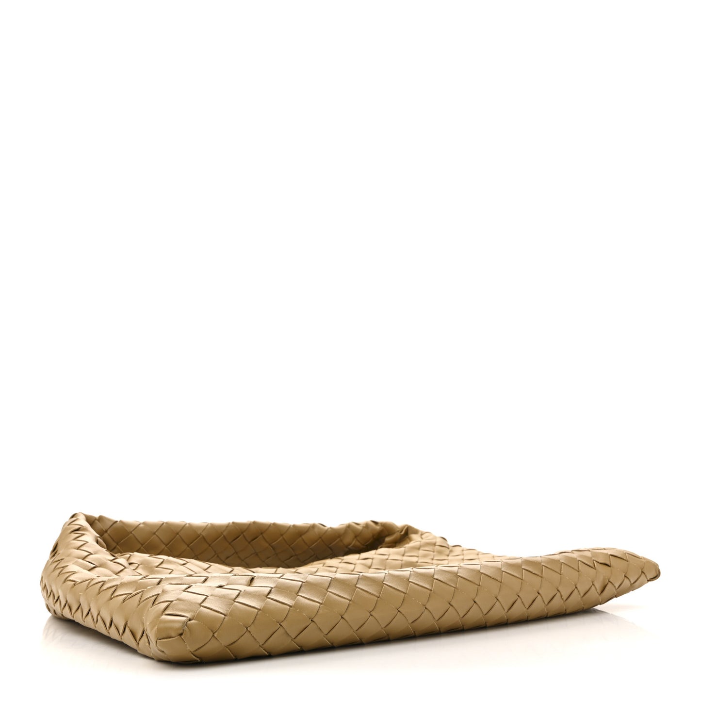 Calfskin Intrecciato Small Hop Dark Praline