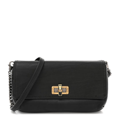 Lanvin Calfskin Large Happy Cross Body Black 1 of 11