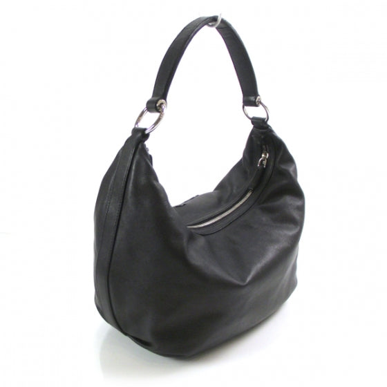 Prada Leather Logo Sacca Nero 3 of 10