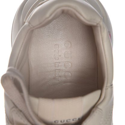 Gucci Calfskin Logo Mens Rhyton Sneakers 6 Ivory 7 of 10