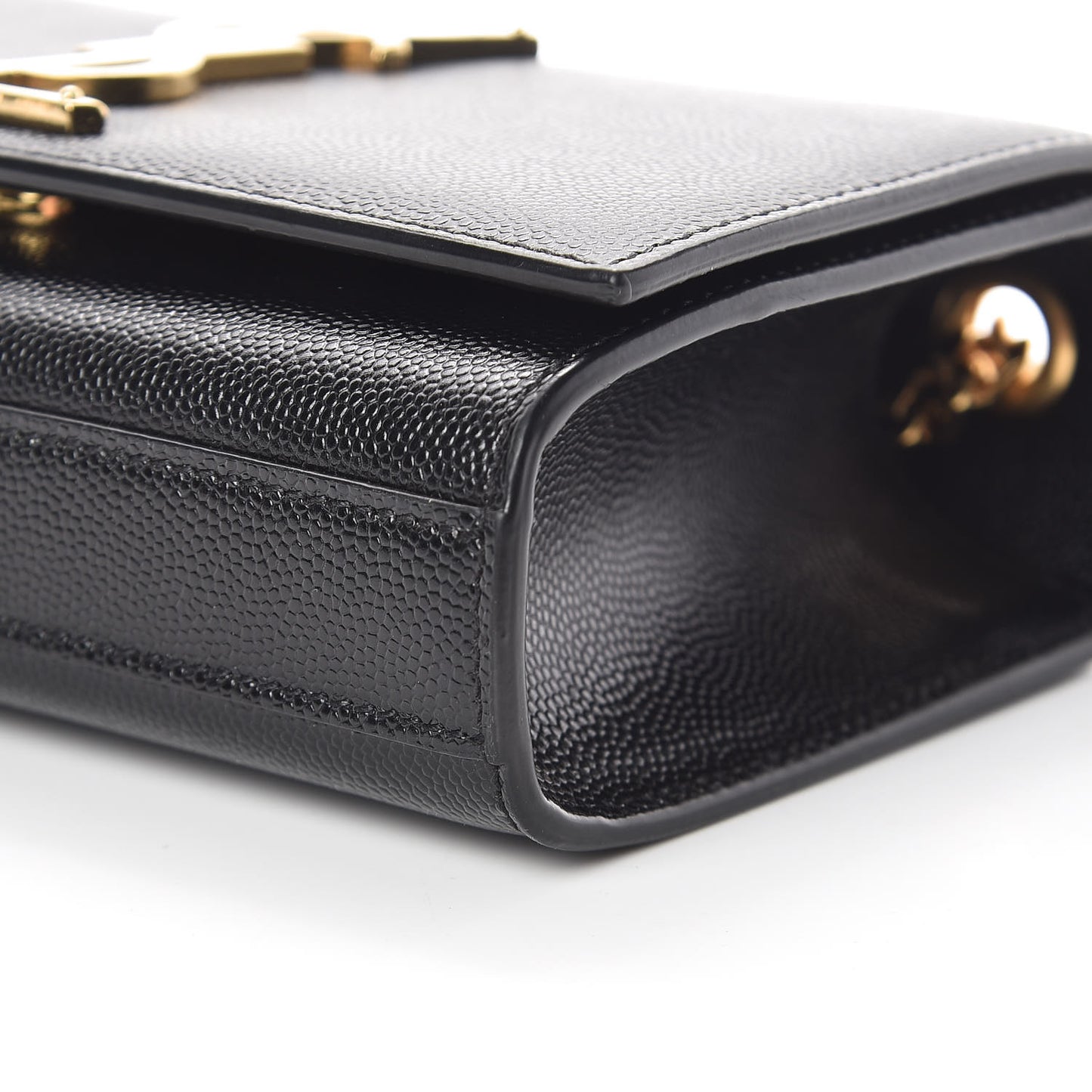 Grain De Poudre Small Monogram Kate Satchel Black