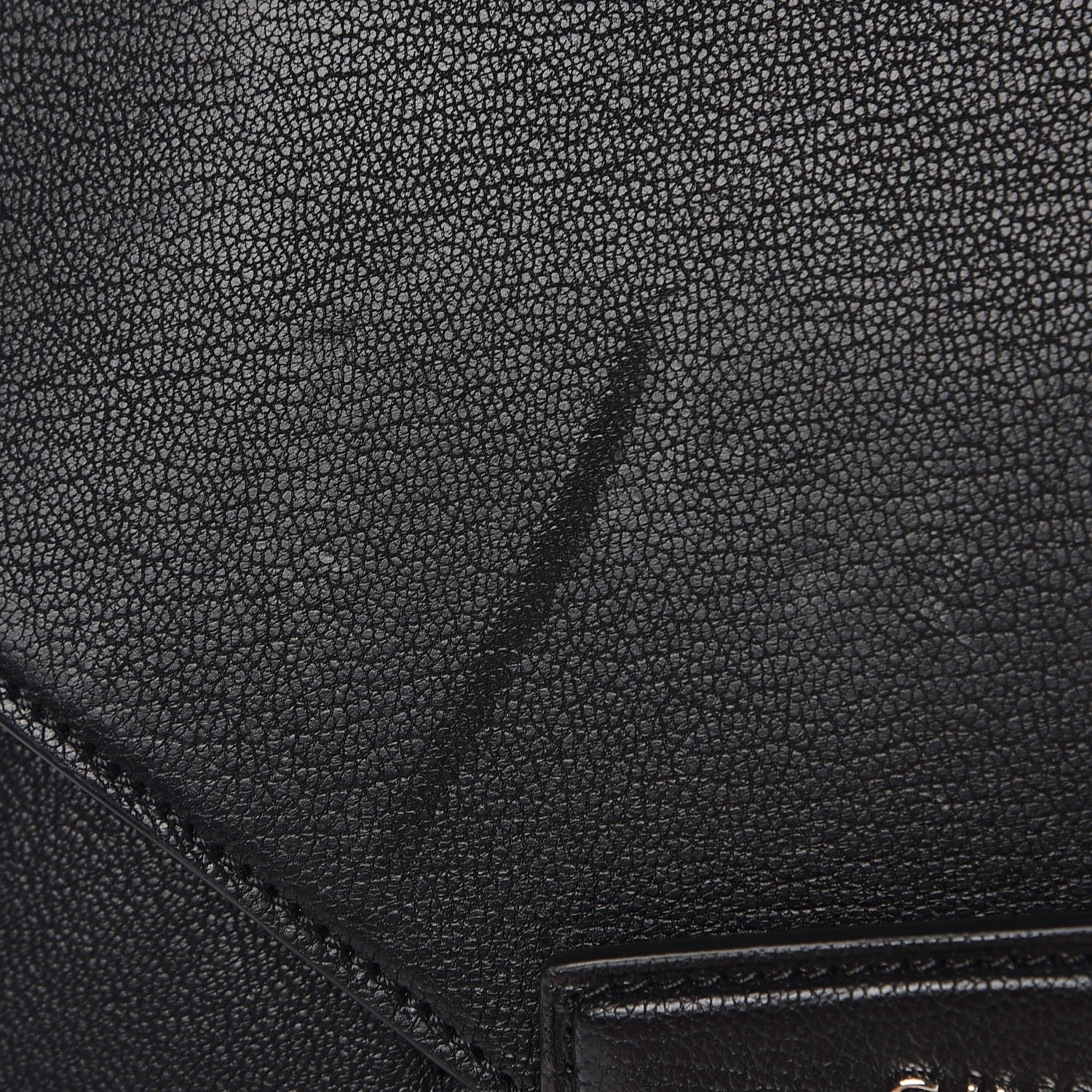 Givenchy Sugar Goatskin Medium Antigona Envelope Clutch Black 8 of 11