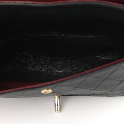 Chanel Lambskin Quilted Medium Double Flap Bijoux Chain Black 15 of 16