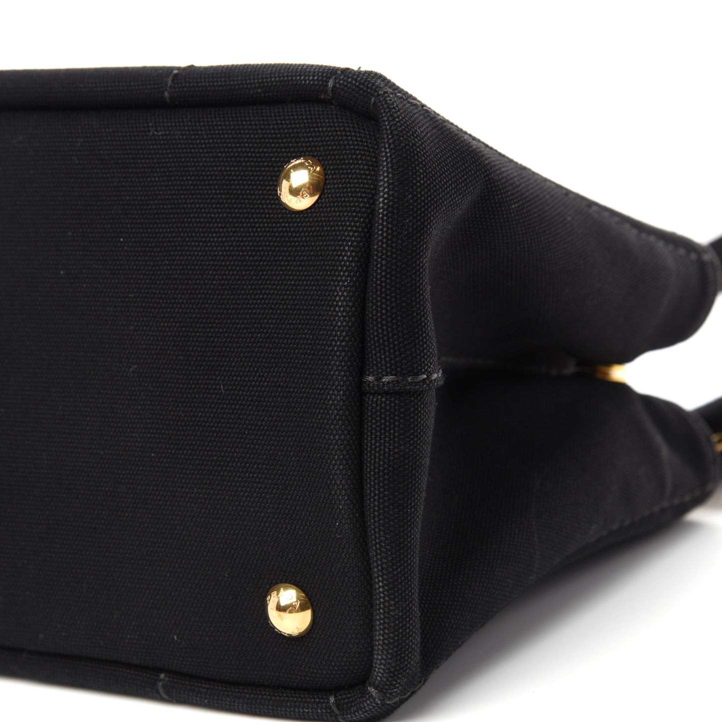 Canapa Small Logo Tote Black